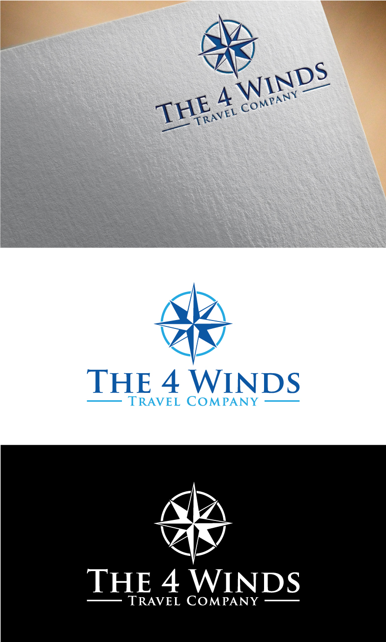 Diseño de Logo por SoltBee para The 4 Winds Travel Company | Diseño #32880078
