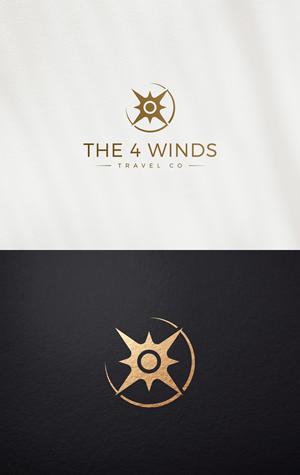 Logo Design by apik. for The 4 Winds Travel Company | Design: #32881363