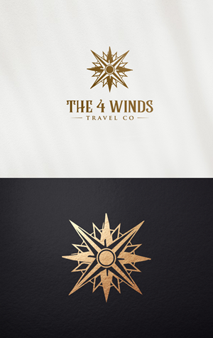 Logo Design by apik. for The 4 Winds Travel Company | Design: #32892851