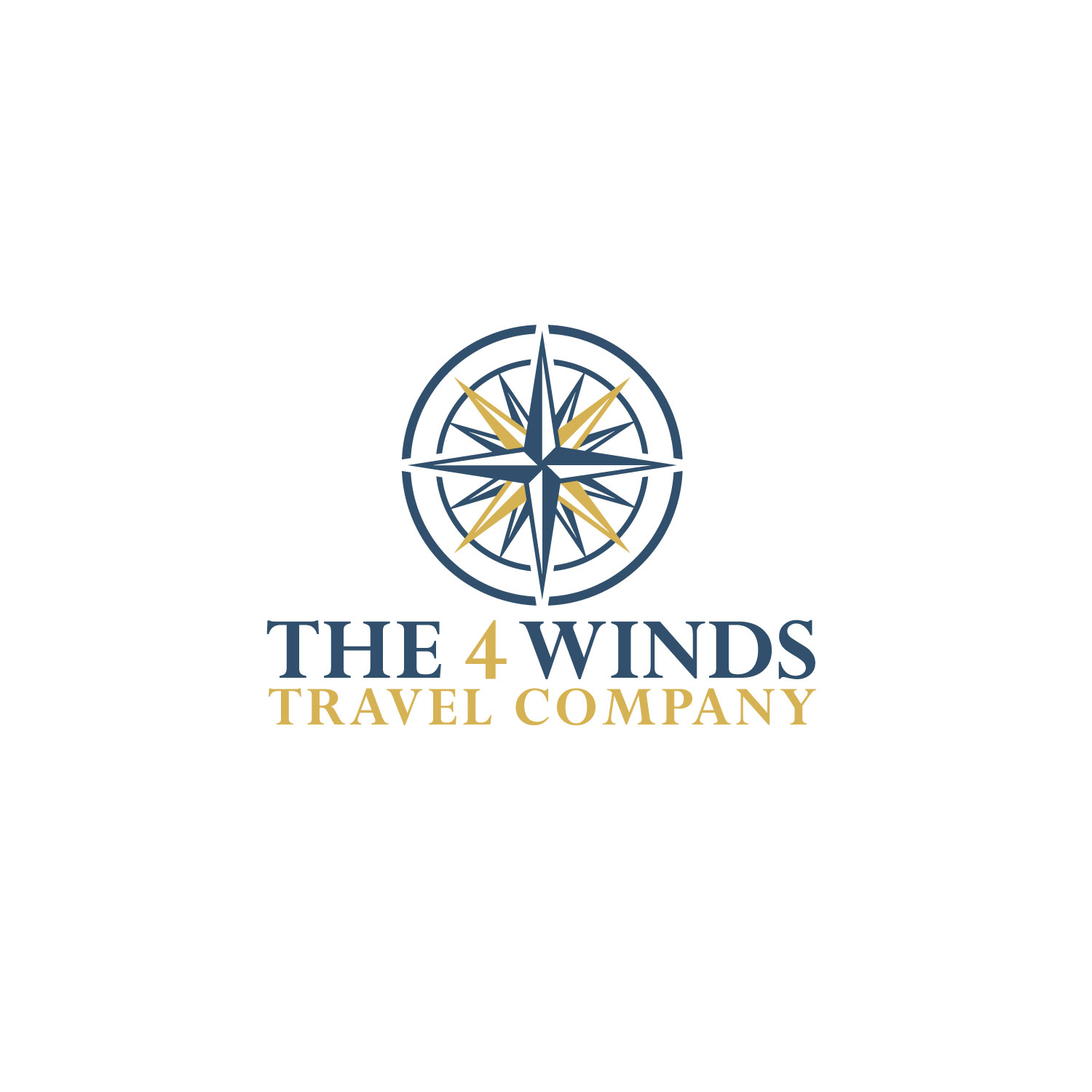 Logo Design by Krold IT Solutions for The 4 Winds Travel Company | Design #32885183