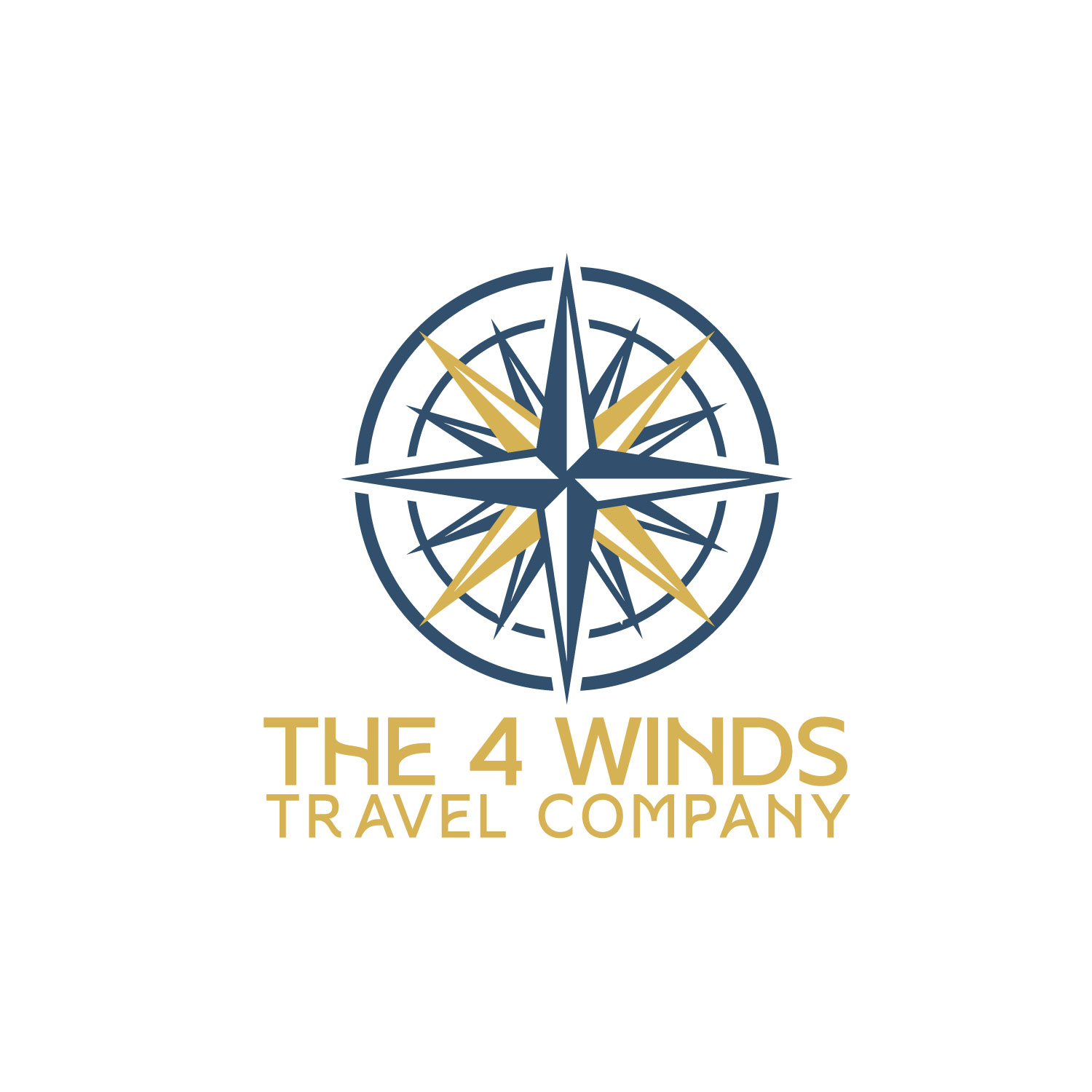 Logo Design by Krold IT Solutions for The 4 Winds Travel Company | Design #32896300
