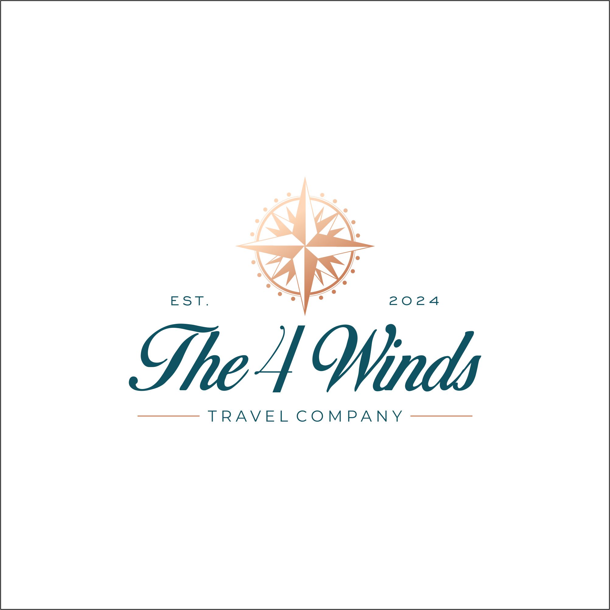 Logo Design by agustian spades for The 4 Winds Travel Company | Design #32972061