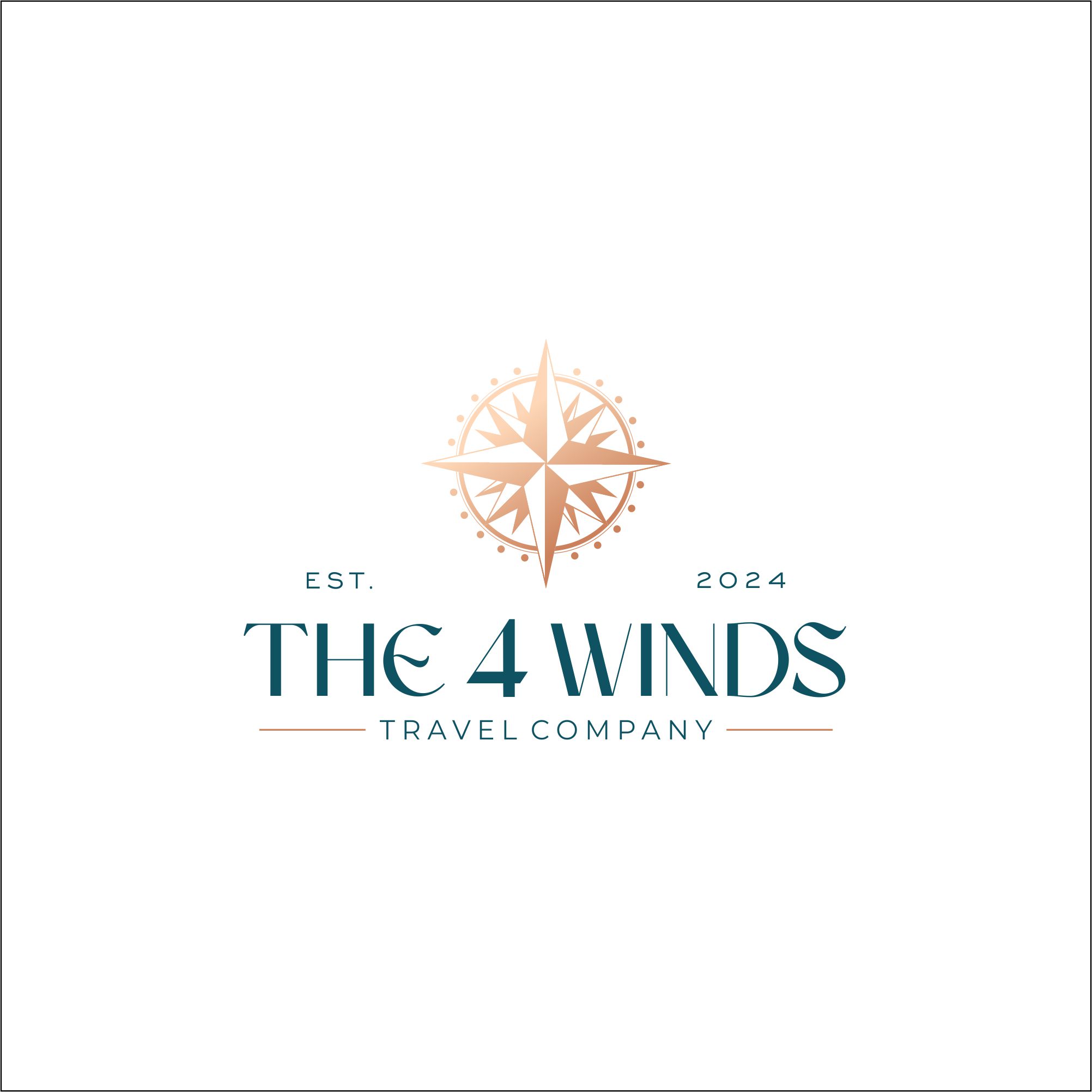Logo Design by agustian spades for The 4 Winds Travel Company | Design #32972062