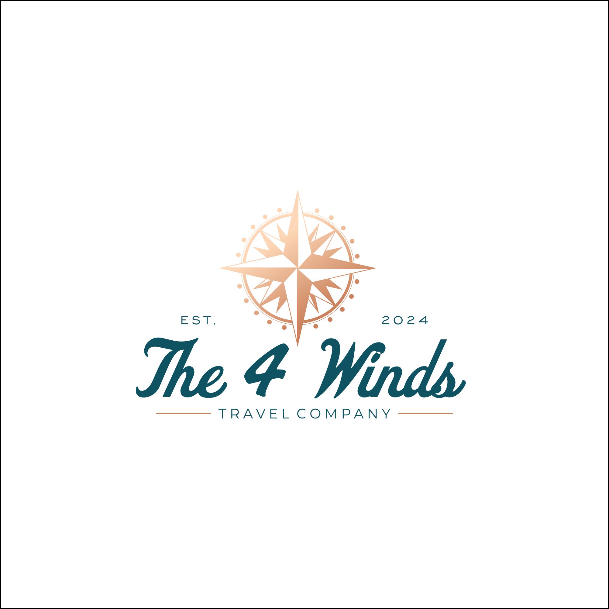 Logo Design by agustian spades for The 4 Winds Travel Company | Design #32972064