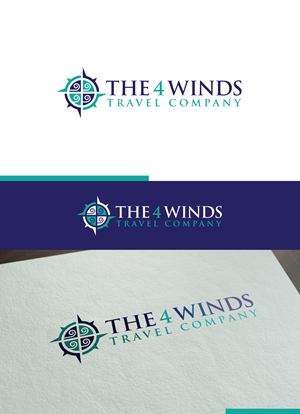 Logo Design by creativepix for The 4 Winds Travel Company | Design: #32883547