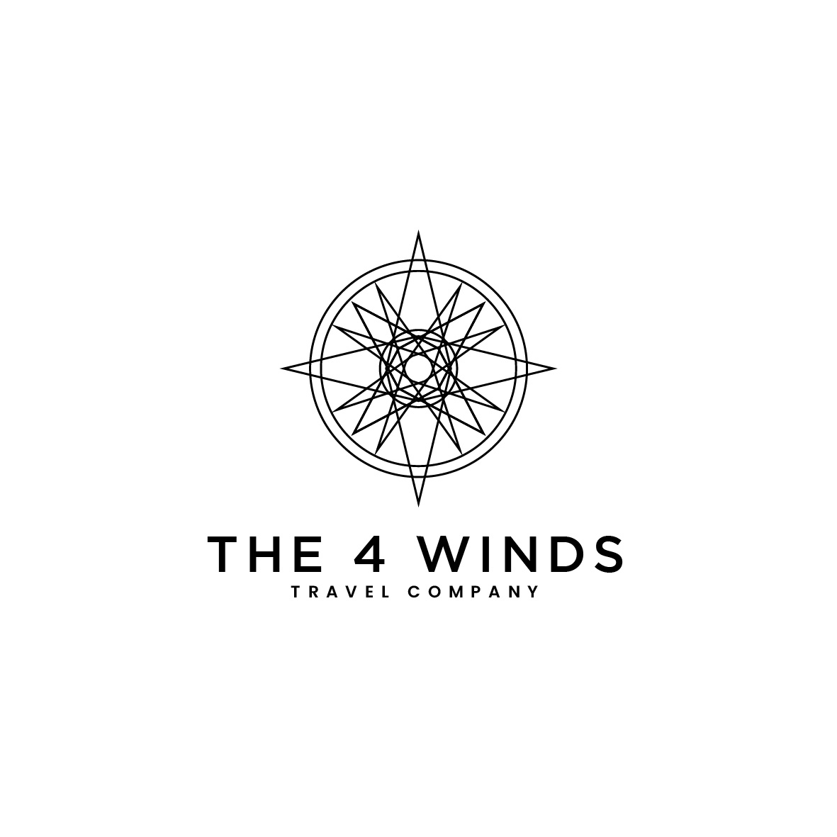 Logo Design by Prodesign81 for The 4 Winds Travel Company | Design #32890286