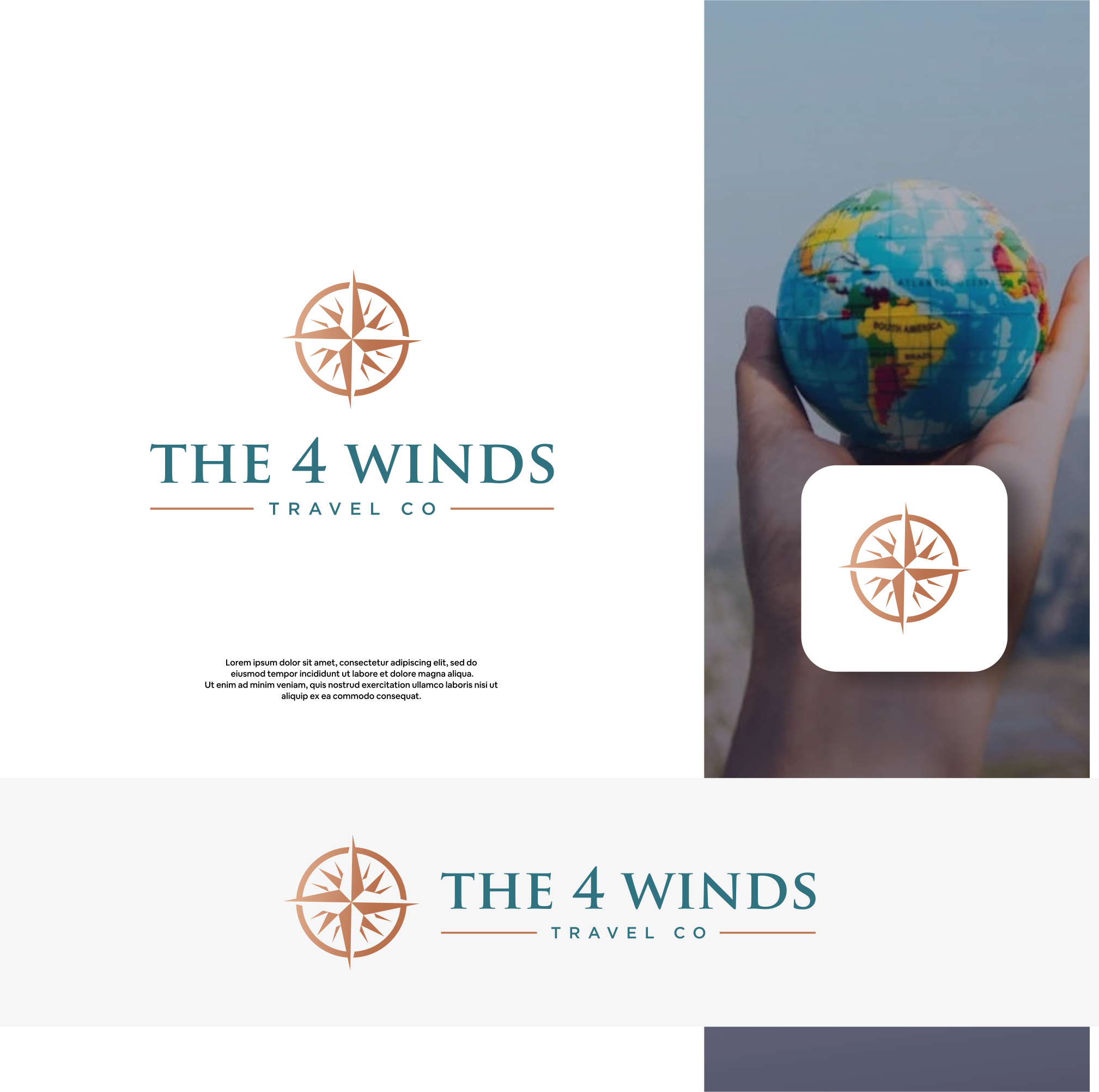 Design de Logo par DesignFirst pour The 4 Winds Travel Company | Design #32880115
