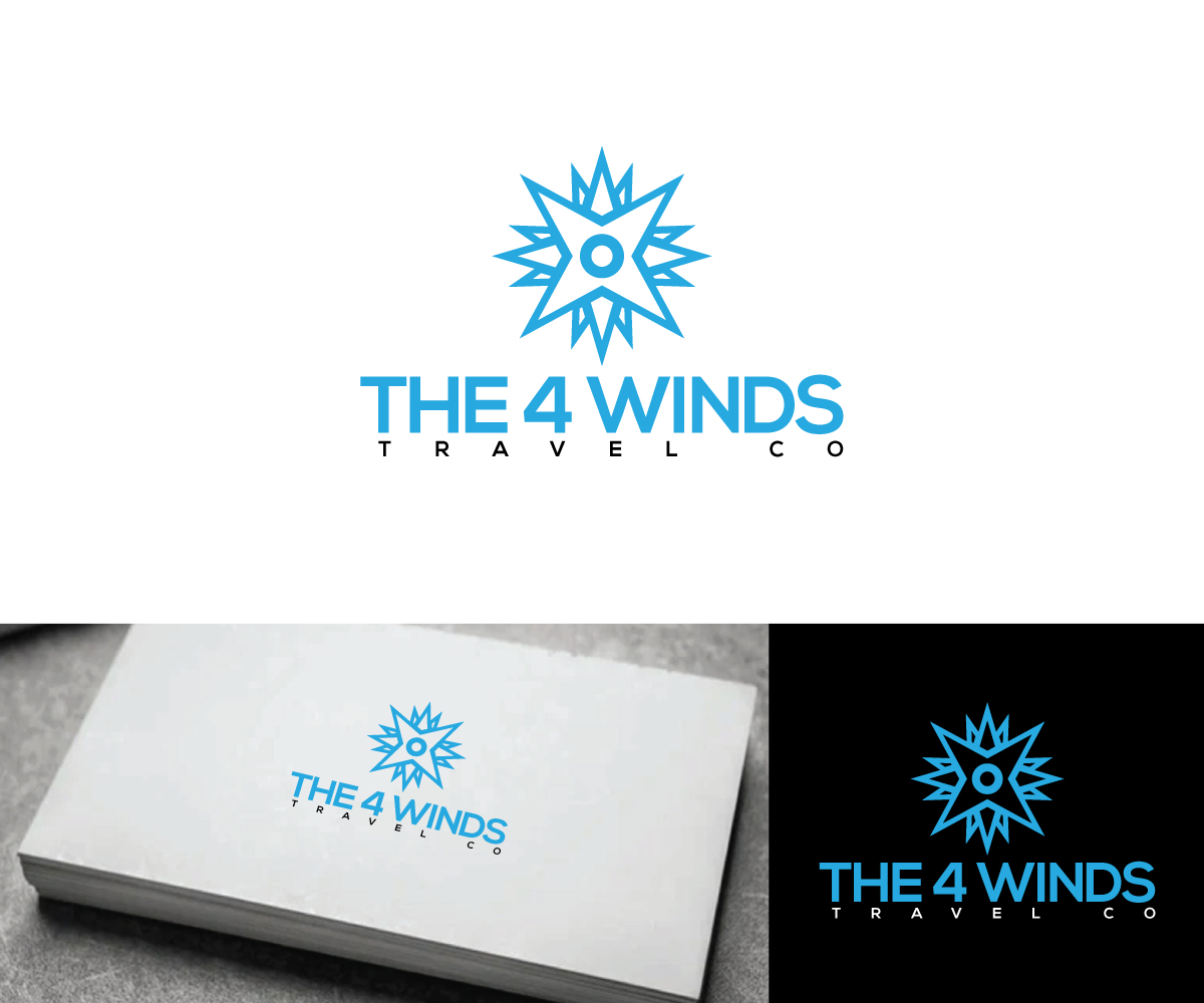 Logo Design by Ansh Design for The 4 Winds Travel Company | Design #32883221