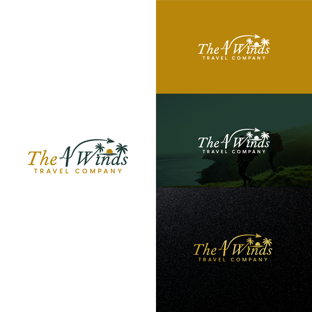 Logo Design by Tan-D for The 4 Winds Travel Company | Design #32884144