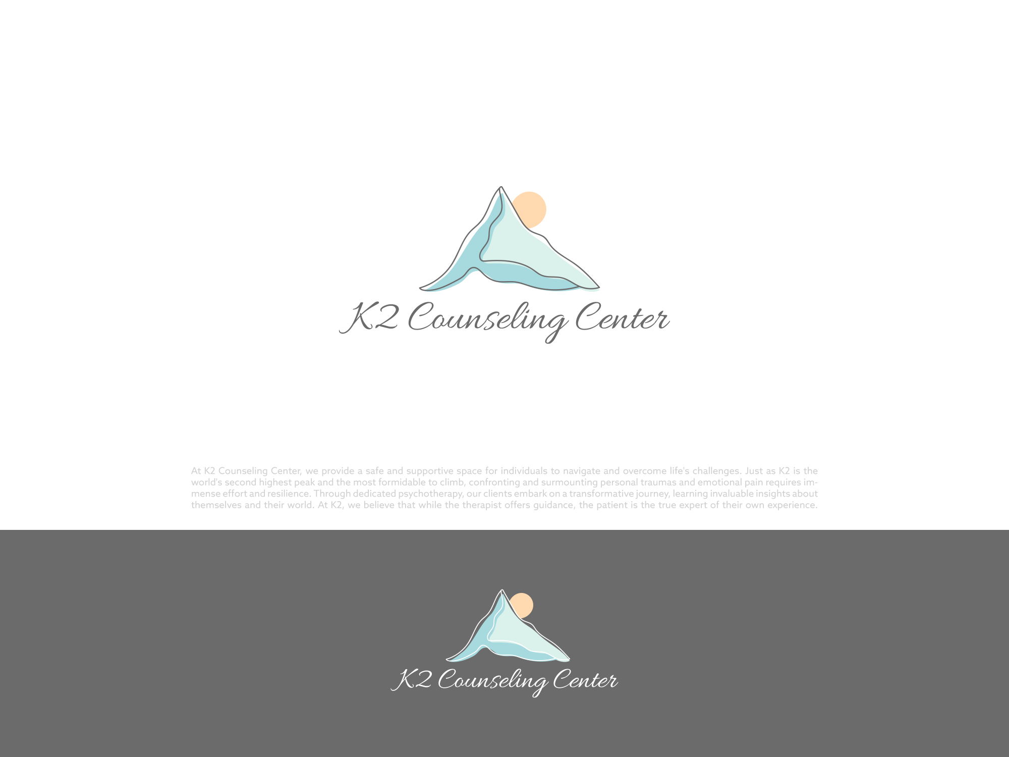 Logo Design by COLOUR CREATIVE for K2 Counseling Center | Design #33016260