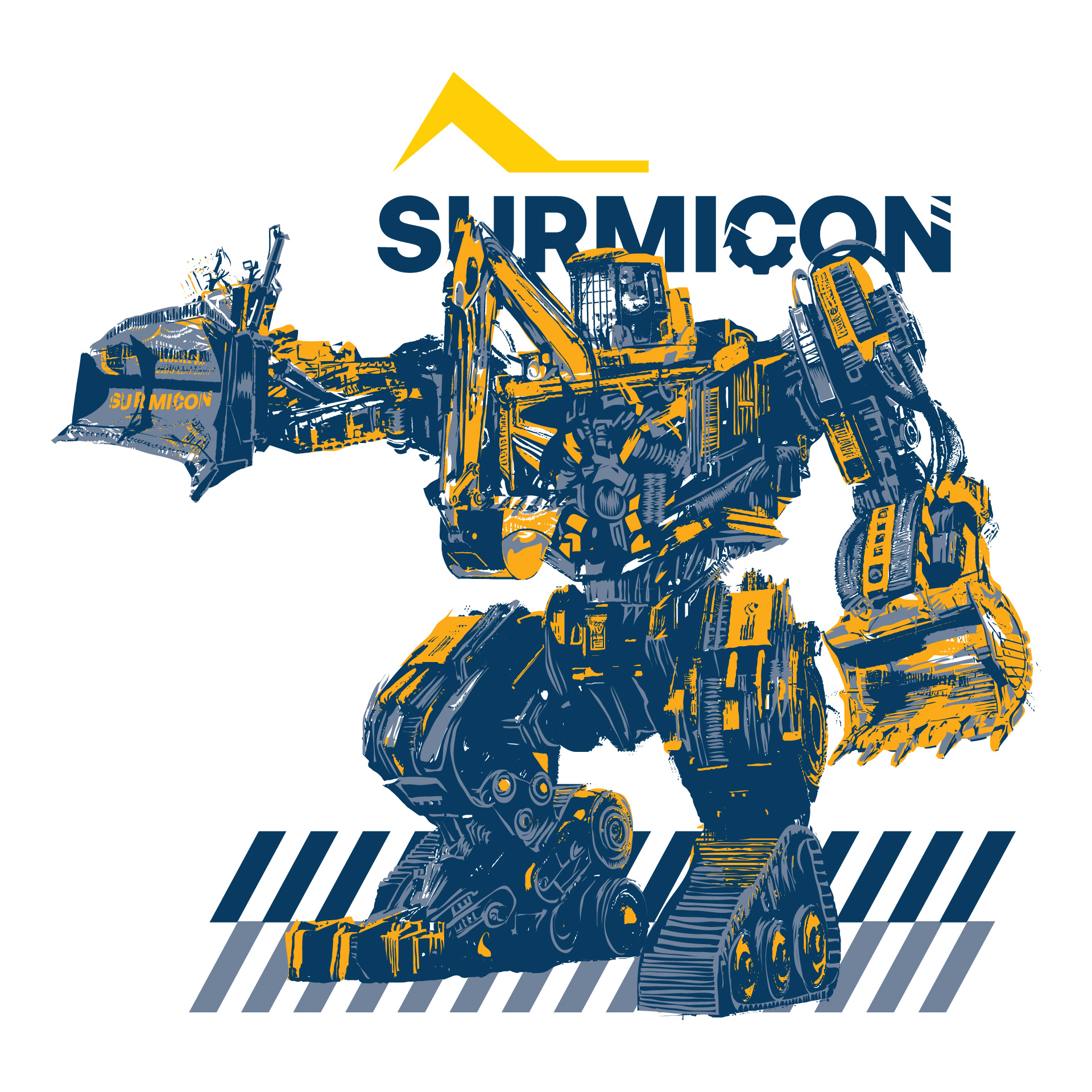 T-shirt Design by Baraka Joe for Surmicon | Design #32950410