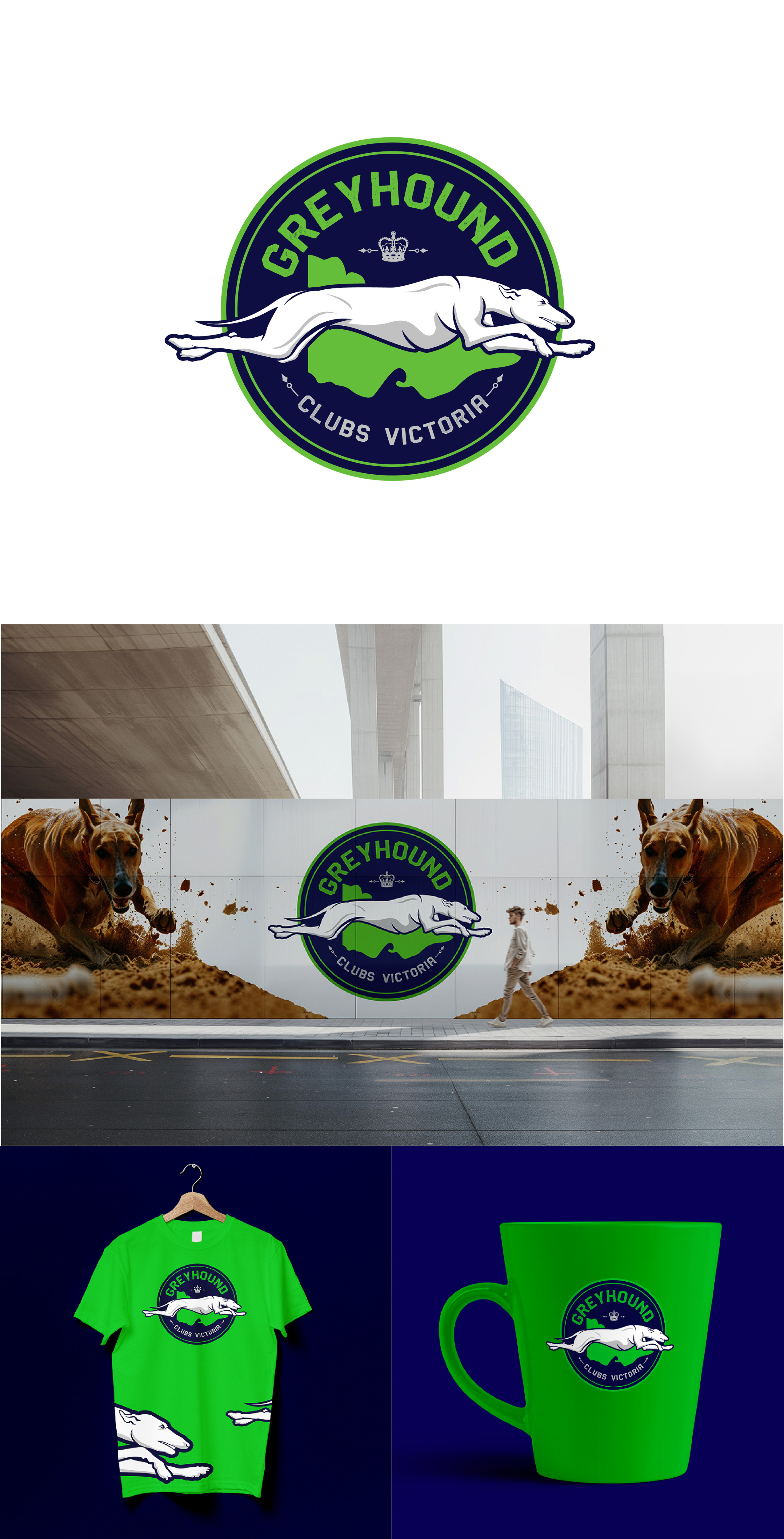 Logo Design by gustavotrz for Cranbourne Greyhound Racing Club | Design #32885465