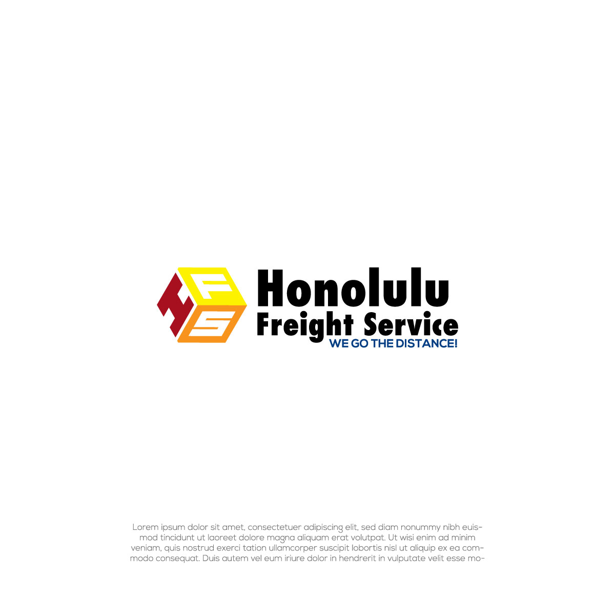 Logo Design by LogoEon for Honolulu Freight Service | Design #32885858