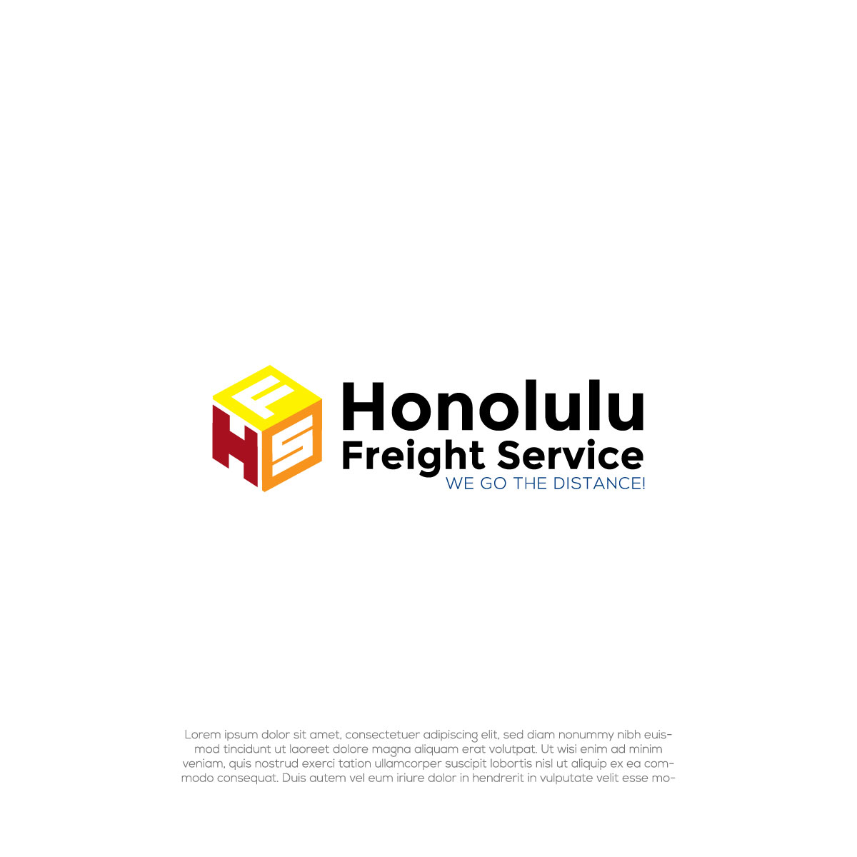 Logo Design by LogoEon for Honolulu Freight Service | Design #32885859