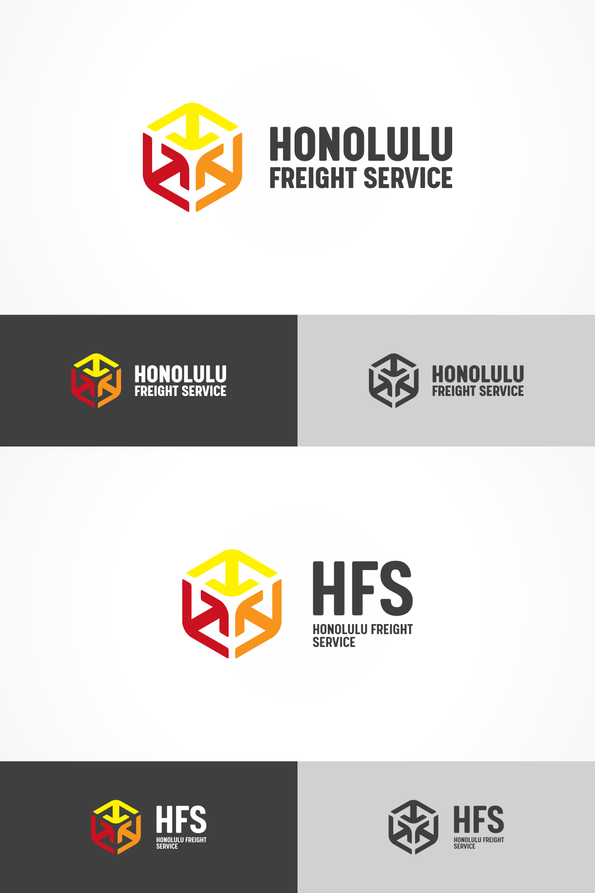 Logo Design by Undo for Honolulu Freight Service | Design #32893637