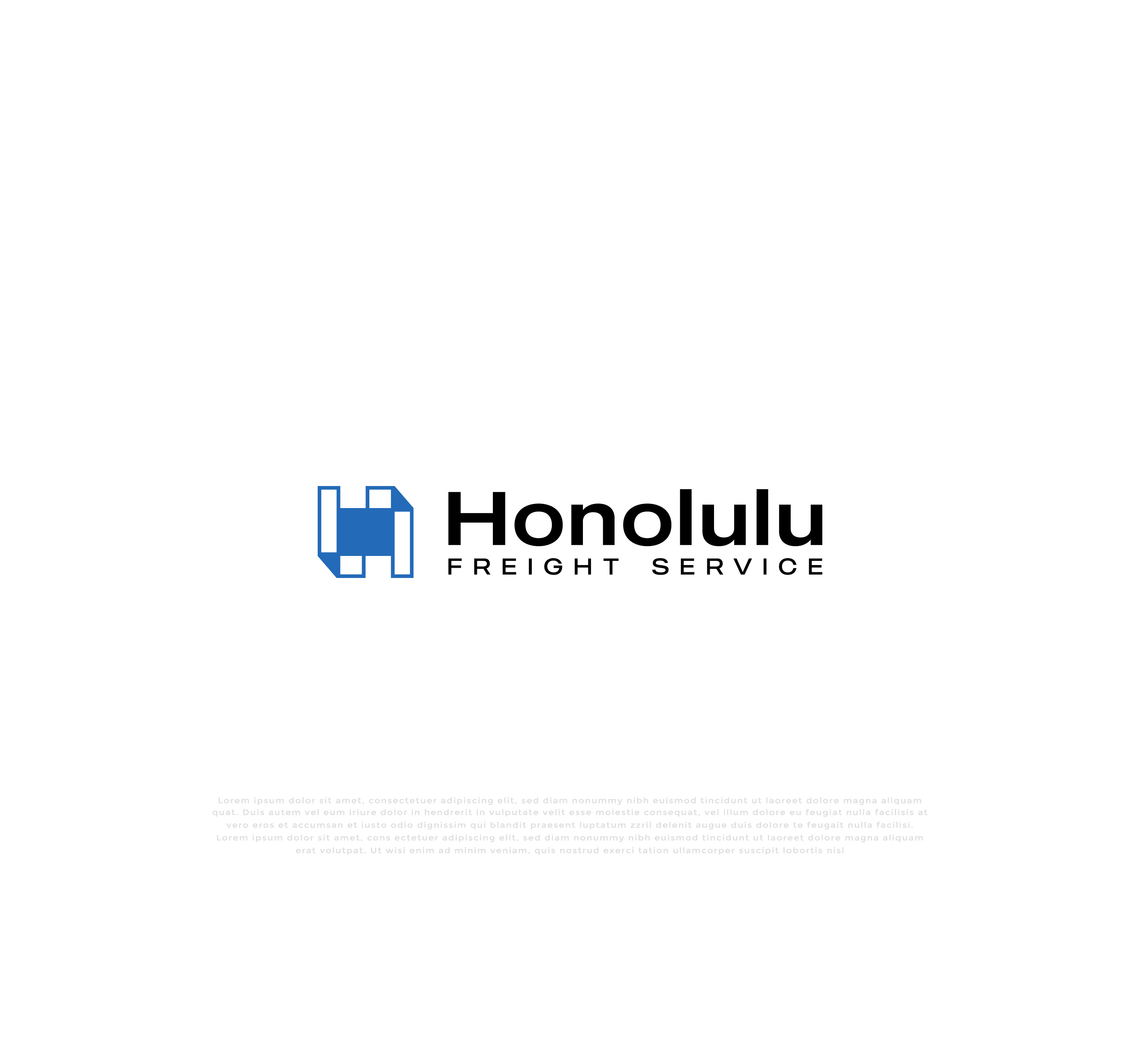 Logo Design by mehedi.h for Honolulu Freight Service | Design #32889923