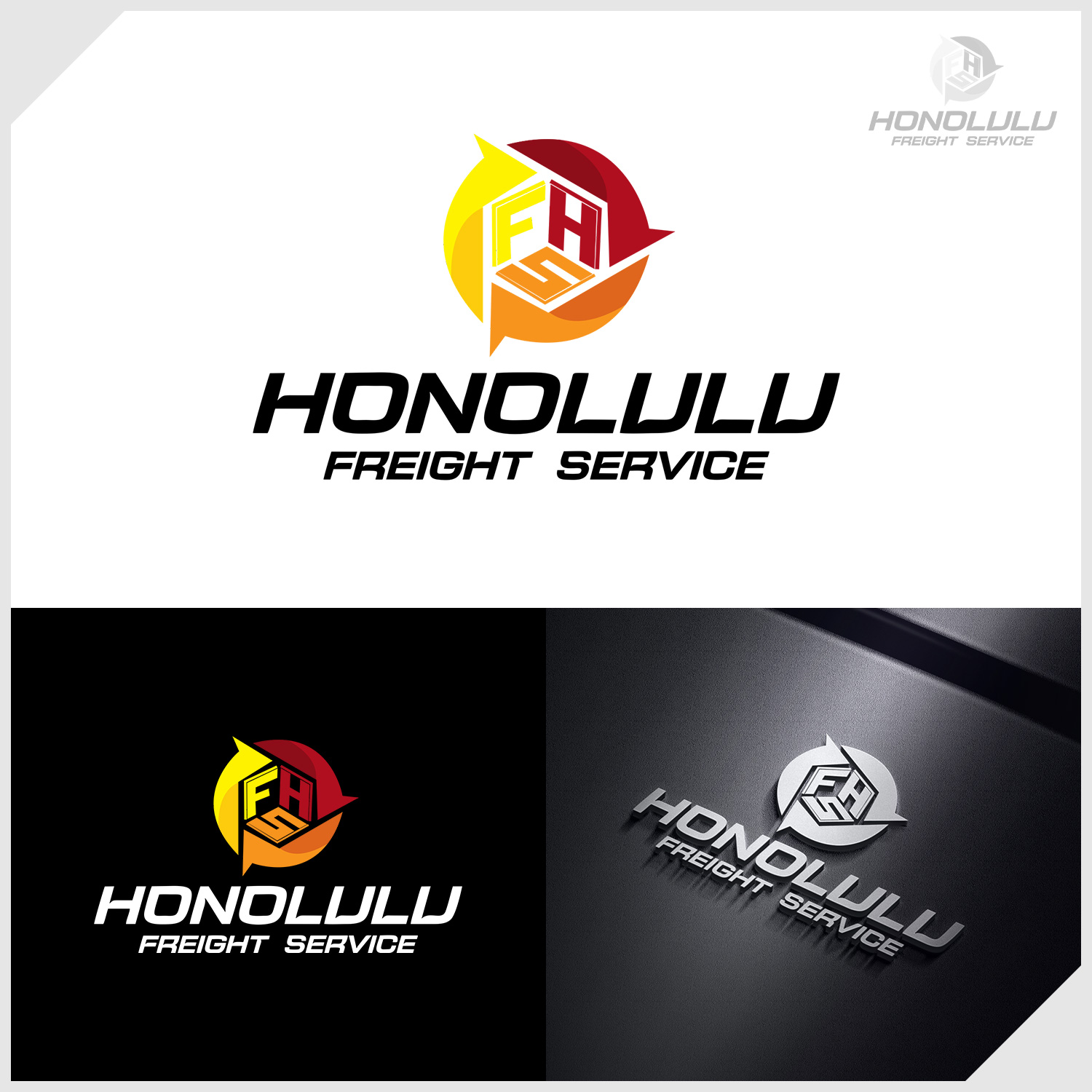 Logo Design by IDesign1606 for Honolulu Freight Service | Design #32891654