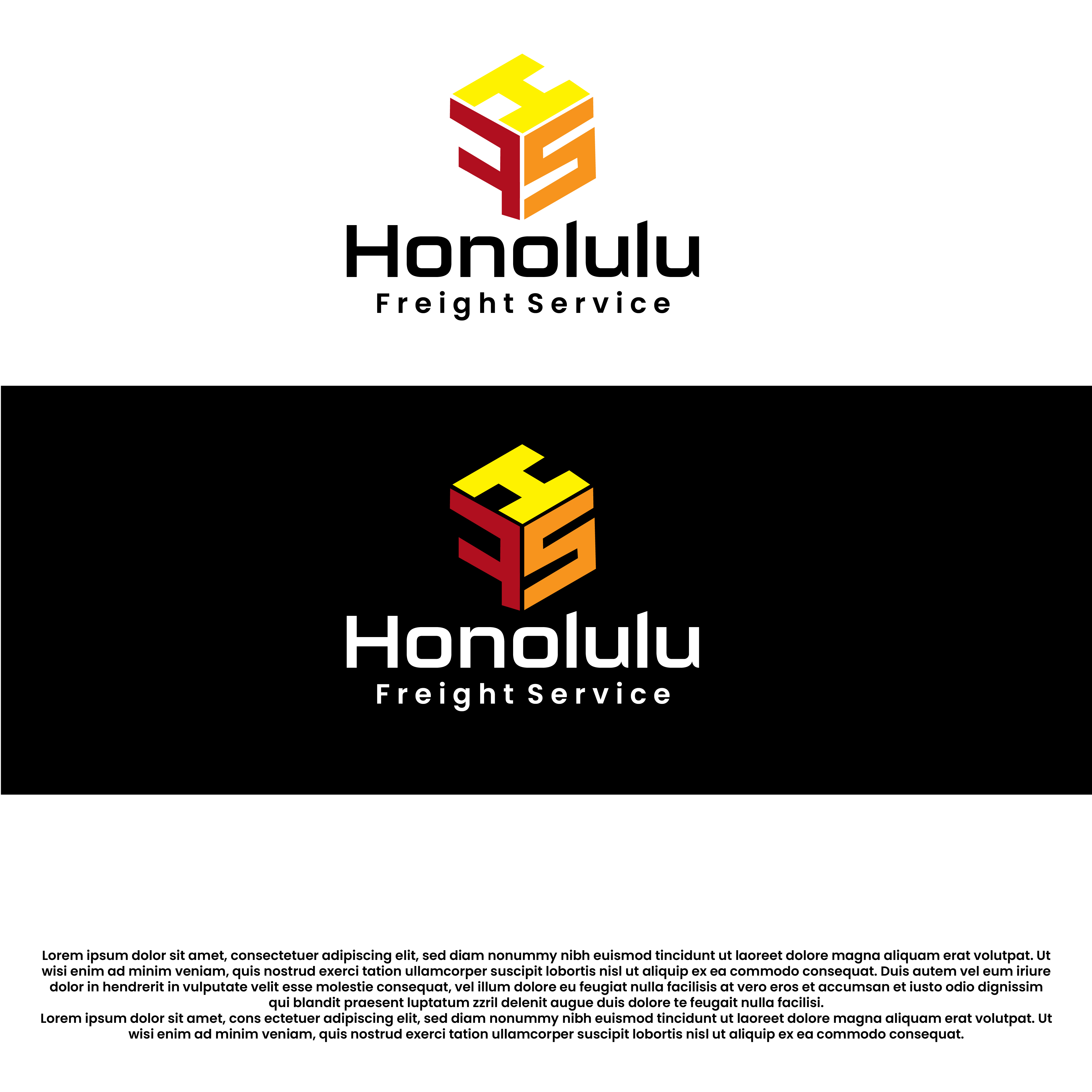 Logo Design by Shariqology for Honolulu Freight Service | Design #32883700