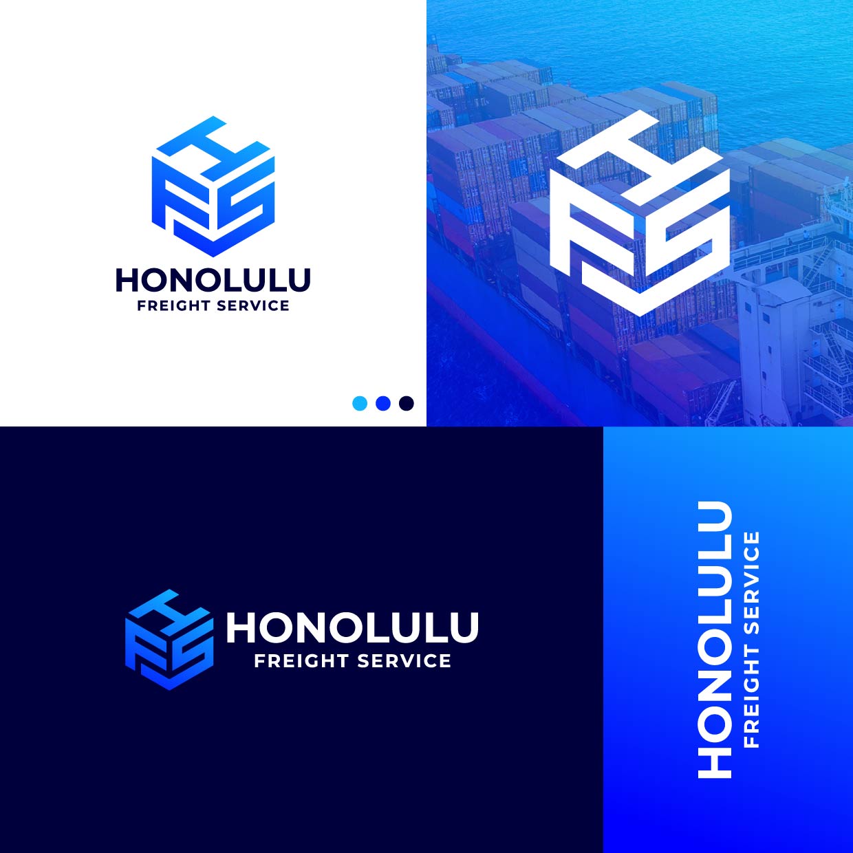 Diseño de Logo por GraphVibes para Honolulu Freight Service | Diseño #32893988