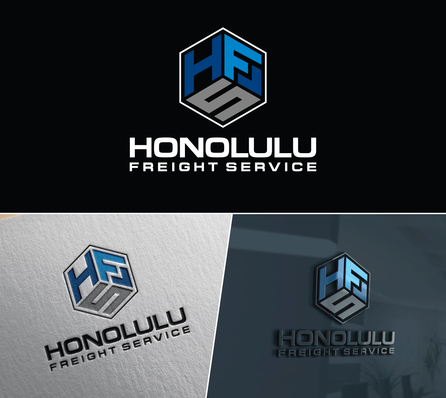 Logo Design by Atec for Honolulu Freight Service | Design #32912538