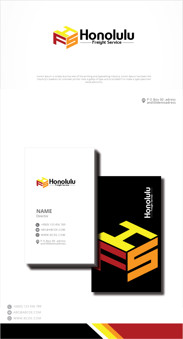 Logo Design by zebronicgraphic for Honolulu Freight Service | Design #32883868