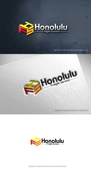 Diseño de Logo por zebronicgraphic para Honolulu Freight Service | Diseño: #32883870