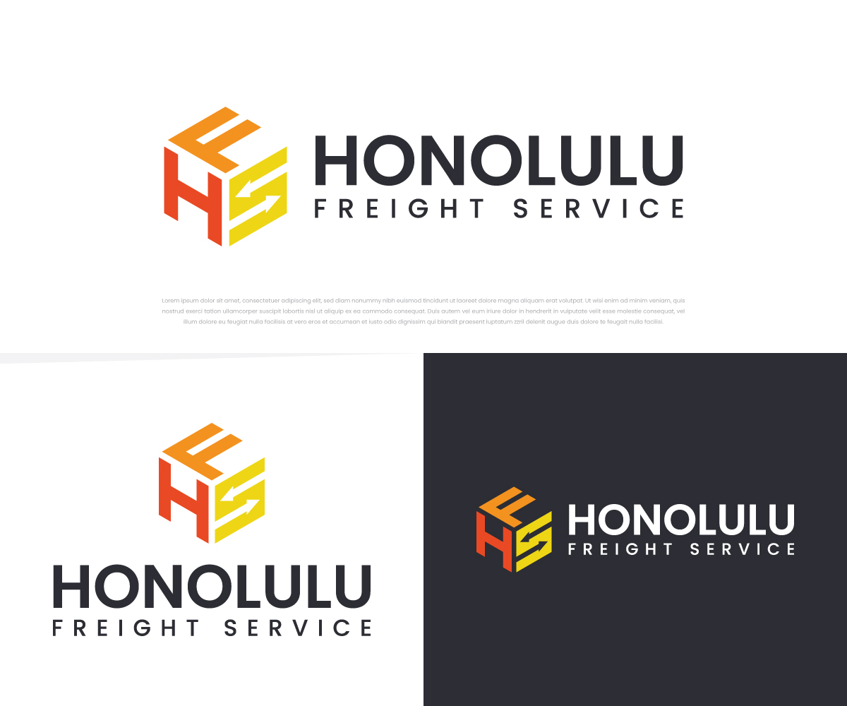 Logo Design by TrisDesign for Honolulu Freight Service | Design #32910503