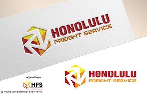 Logo-Design von Rubia@ für Honolulu Freight Service | Design: #32887746