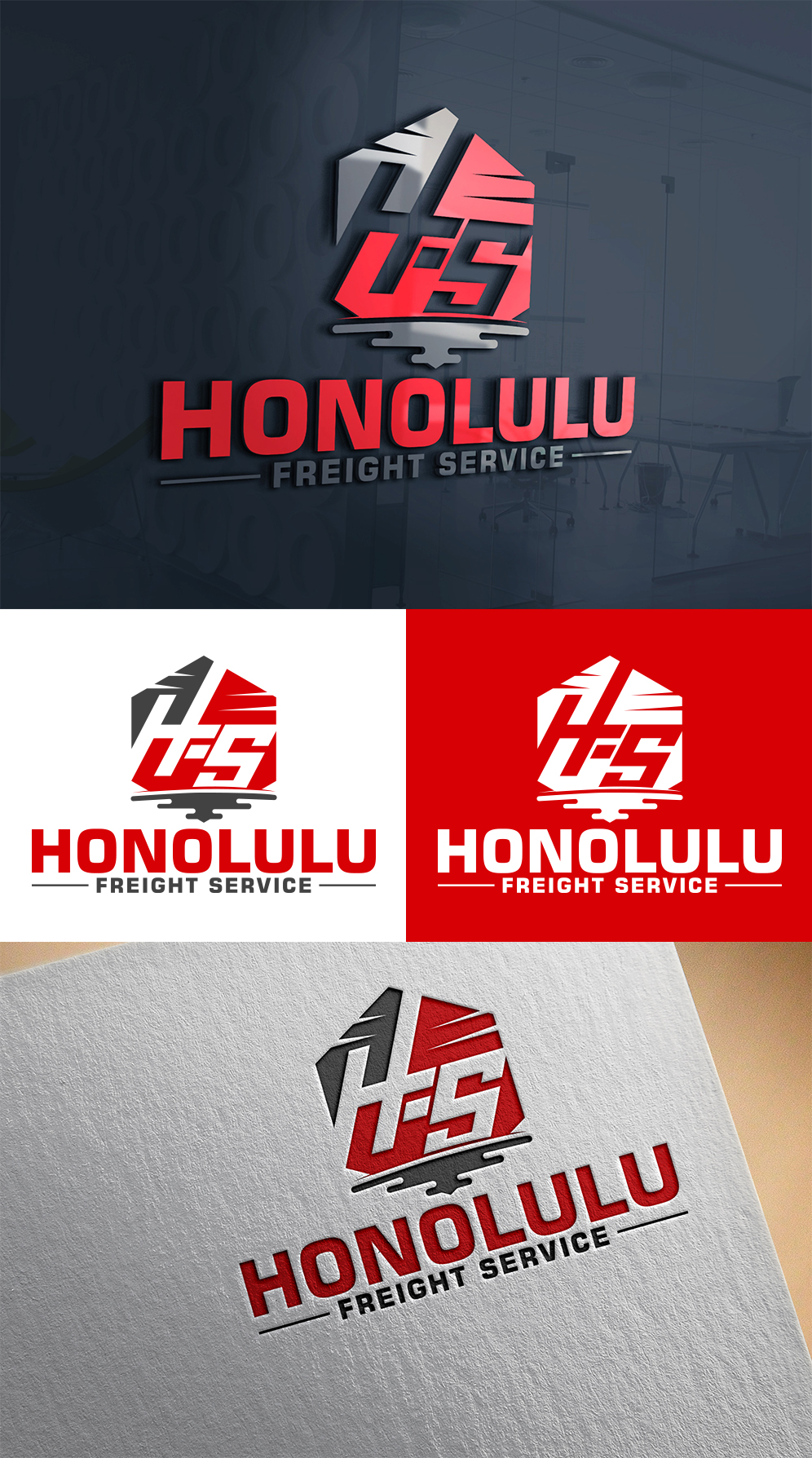 Logo Design by Imran_me for Honolulu Freight Service | Design #32900035