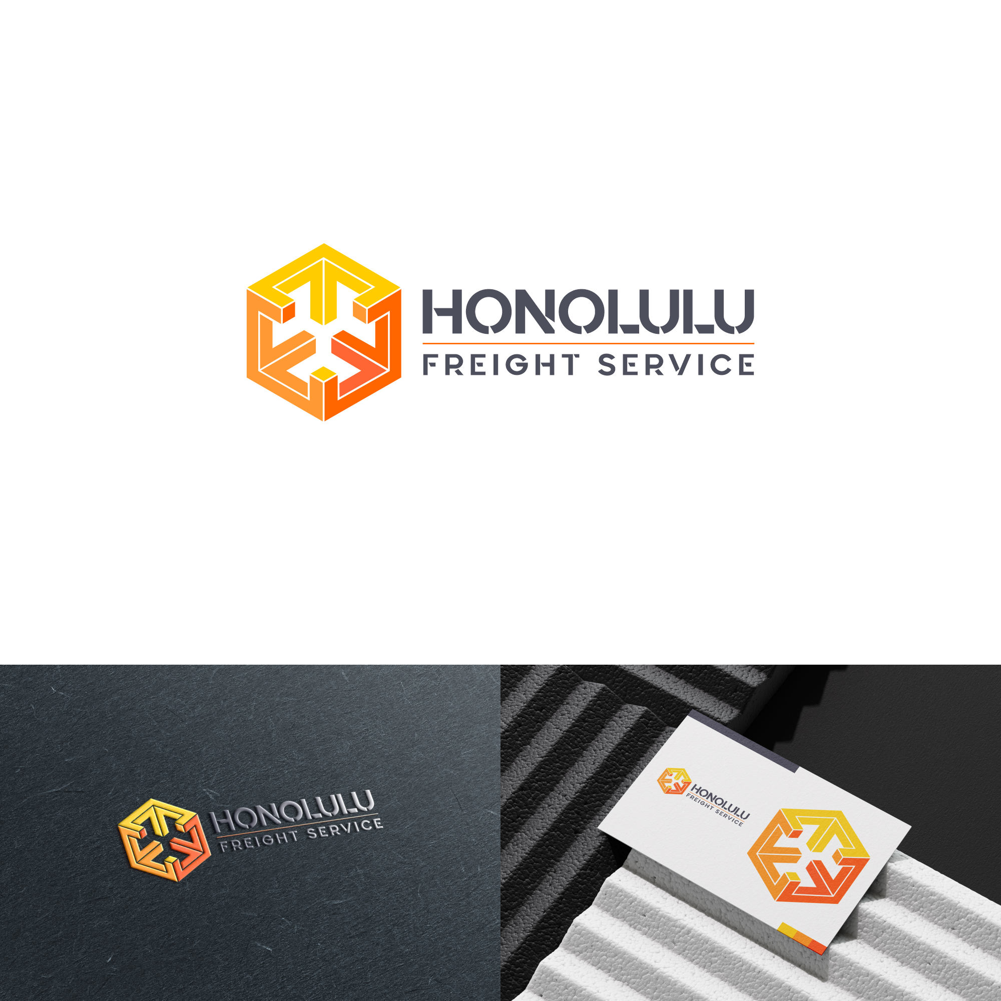 Logo-Design von kasva1 für Honolulu Freight Service | Design #32889138