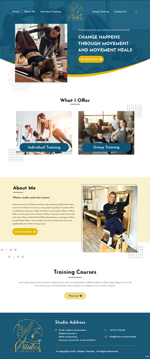 Web Design by pb for this project | Design: #32892522