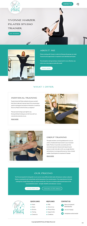 Web Design by pb for this project | Design: #32892525