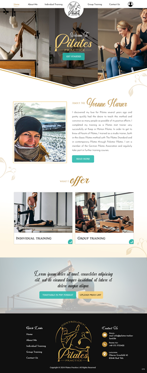 Web Design by pb for this project | Design: #32892539