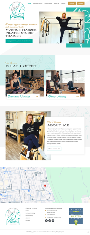 Web Design by pb for this project | Design: #32892540