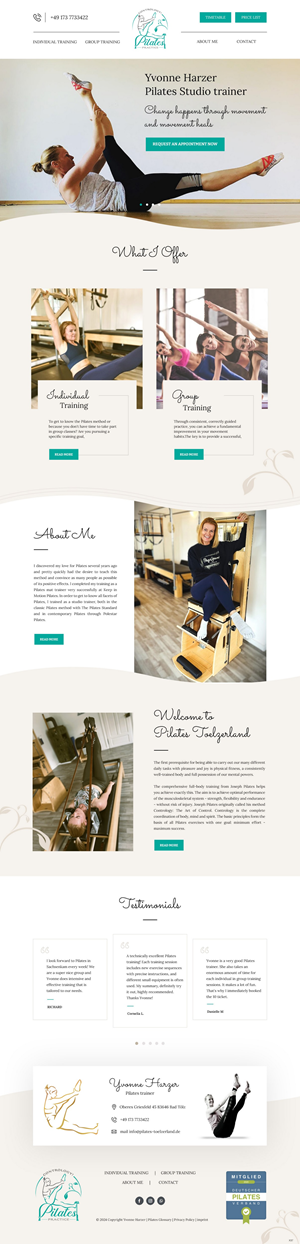 Web Design by pb for this project | Design: #32892547