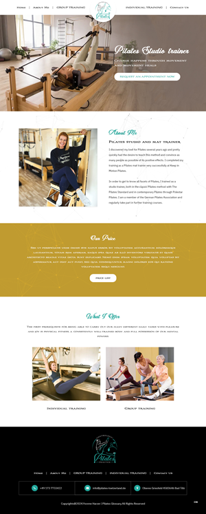 Web Design by pb for this project | Design: #32900041