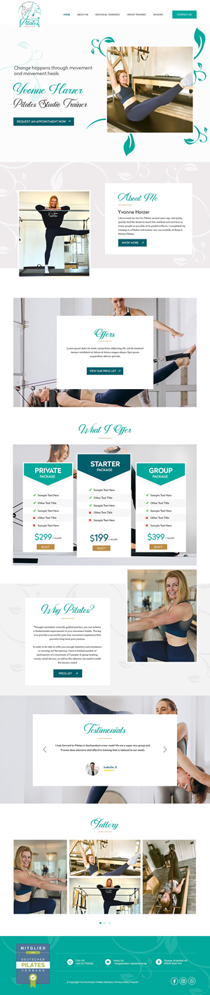 Web Design by Creations Box 2015 for this project | Design #32909536