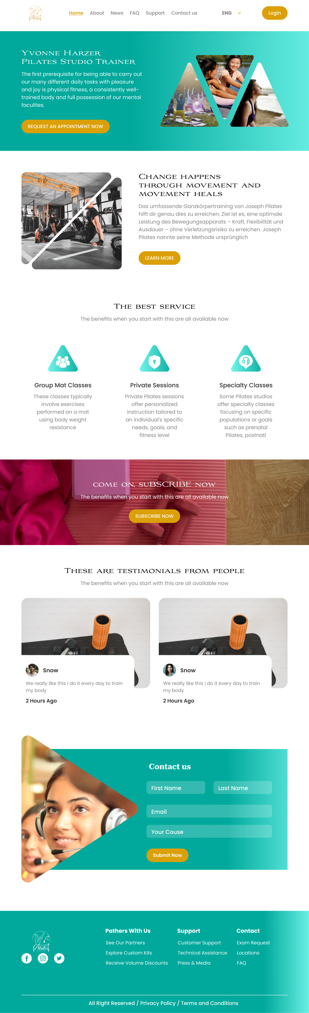 Web Design by Taufik H for this project | Design #32899926