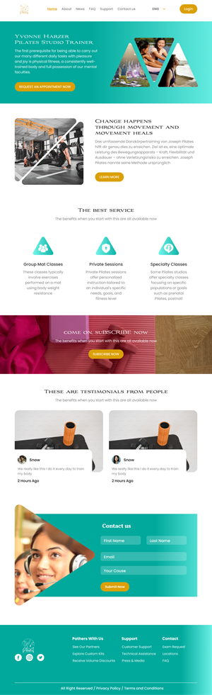 Web Design by Taufik H for this project | Design: #32899926