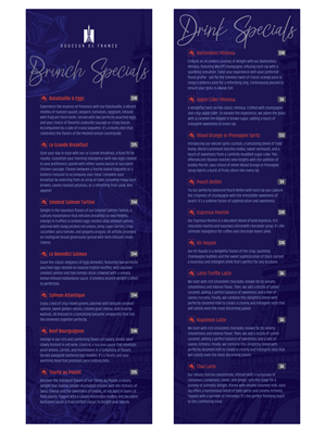 Diseño de Menú por Brooks Design para Douceur de France | Diseño #32891285