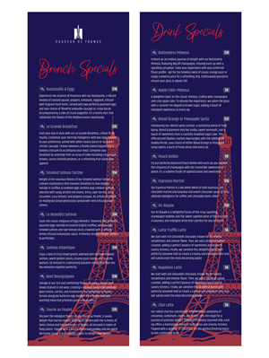 Menu Design by Brooks Design for Douceur de France | Design: #32900109