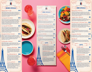 Menu Design by Impressive Sol