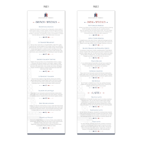 Menu Design by angelcolmenares3