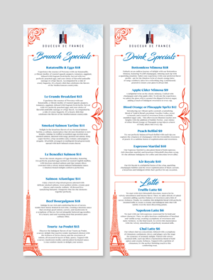 Menu Design by Dzhafir
