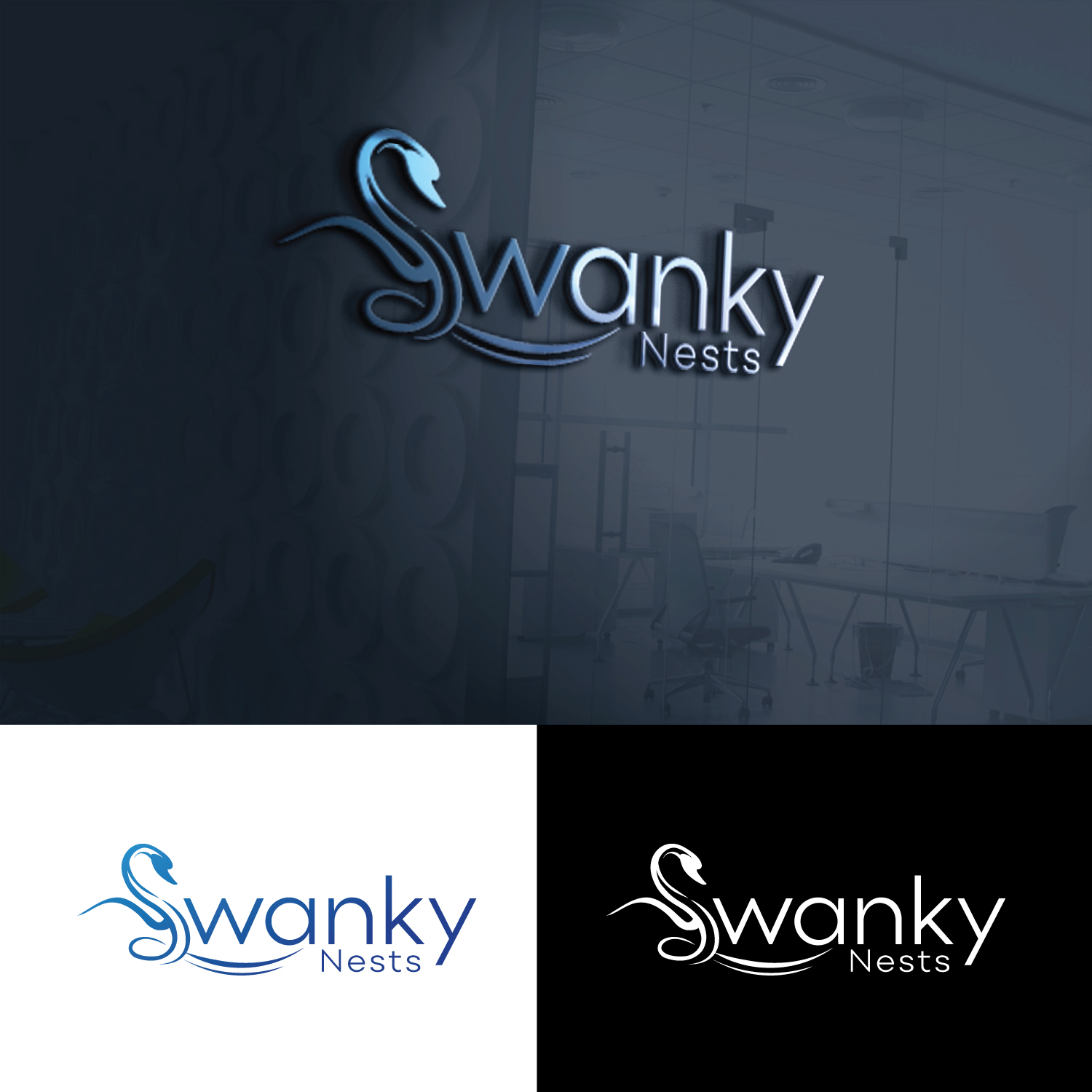 Logo Design by GODDREAMCREATION for Nest Managers LLC | Design #32919274