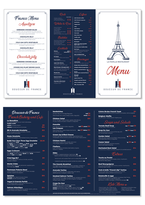 Menu Design by MarkoE