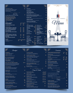 Menu Design by Graphic Guy