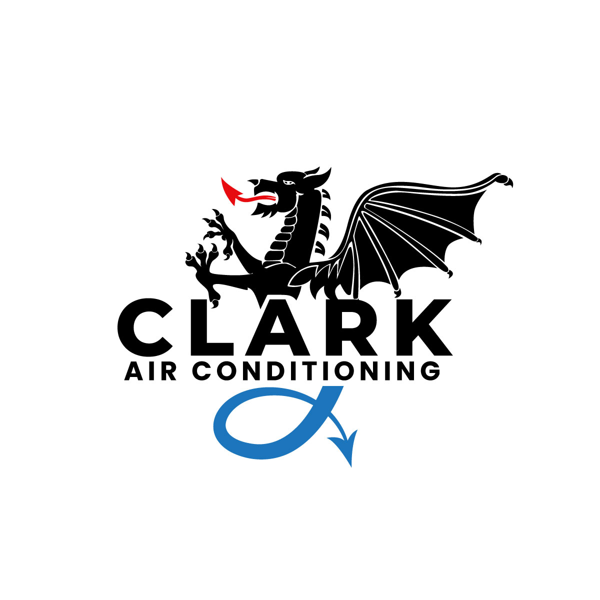 Logo-Design von Roland C für Clark Air Conditioning | Design #32904821