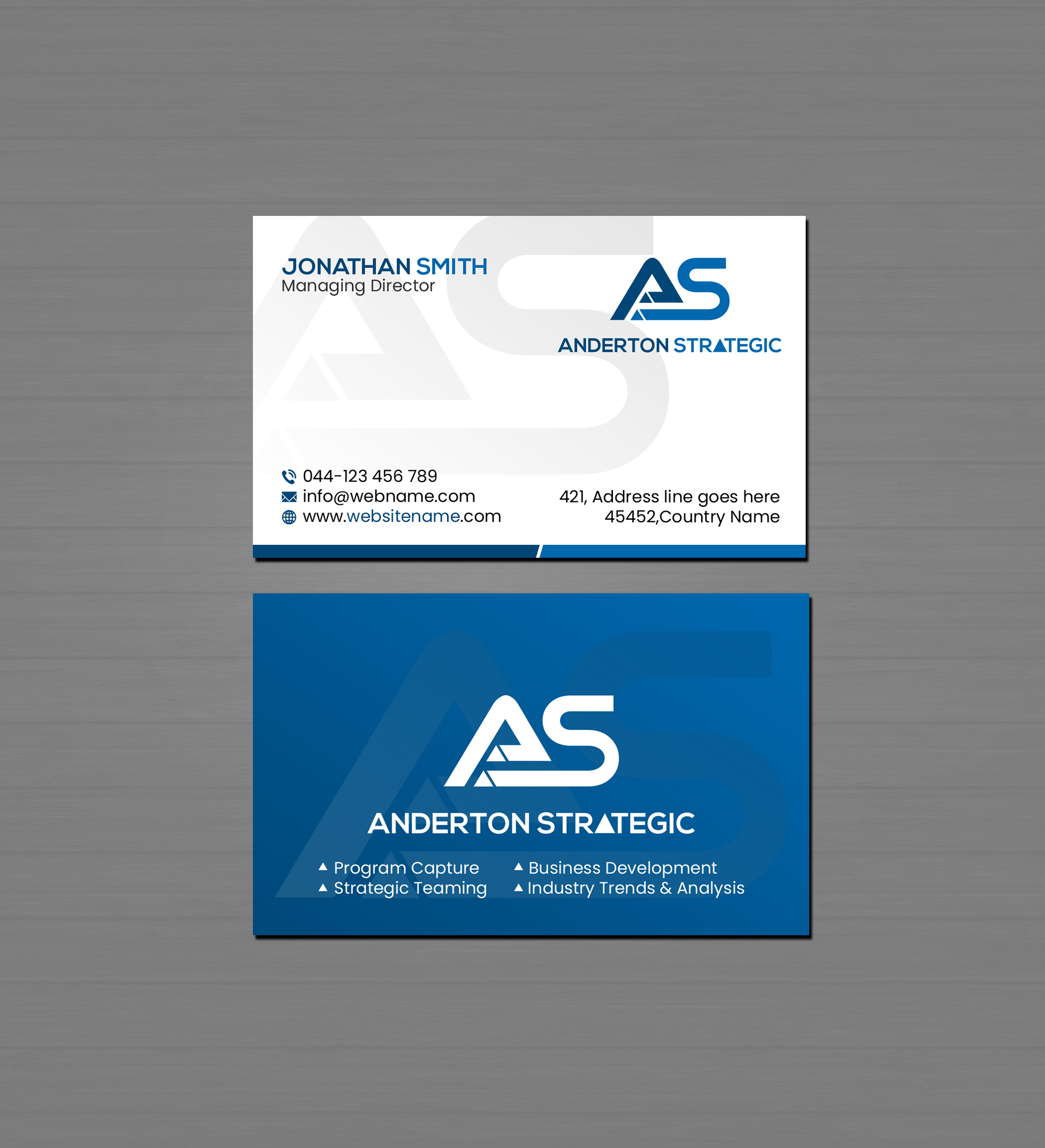 Business Card Design by Creations Box 2015 for this project | Design #32897645