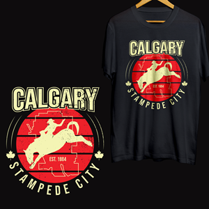 Calgary Souvenir T-Shirt Design